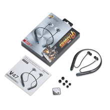 Заредете изображение във визуализатора на галерията – WK Design V47 wireless gaming in-ear headphones with microphone black (V47) - TopMag
