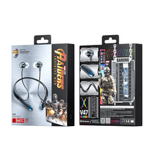 Заредете изображение във визуализатора на галерията – WK Design V47 wireless gaming in-ear headphones with microphone black (V47) - TopMag
