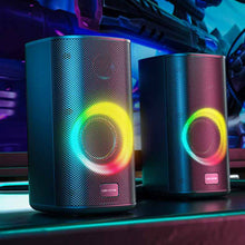 Заредете изображение във визуализатора на галерията – WK Design wireless Bluetooth 5.0 speakers black (D33) - TopMag
