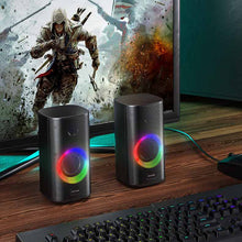 Заредете изображение във визуализатора на галерията – WK Design wireless Bluetooth 5.0 speakers black (D33) - TopMag
