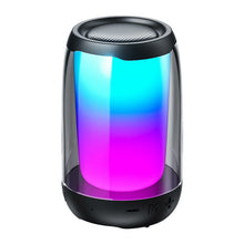 Заредете изображение във визуализатора на галерията – WK Design D31 wireless mini speaker RGB Bluetooth 5.0 black (D31 mini) - TopMag
