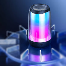 Заредете изображение във визуализатора на галерията – WK Design D31 wireless mini speaker RGB Bluetooth 5.0 black (D31 mini) - TopMag
