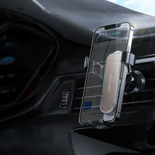 Заредете изображение във визуализатора на галерията – WK Design K Captain Series Car Gravity Holder with Belt Knife and Phone Window Breaker Black (WA-S53) - TopMag
