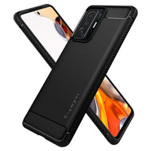 Заредете изображение във визуализатора на галерията – SPIGEN RUGGED ARMOR XIAOMI 11T 5G / 11T PRO 5G MATTE BLACK - TopMag
