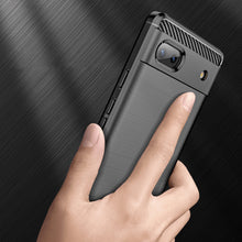 Заредете изображение във визуализатора на галерията – Carbon Case Flexible cover for Google Pixel 6a black - TopMag
