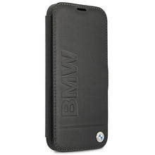 Заредете изображение във визуализатора на галерията – Etui BMW BMFLBKP13SSLLBK iPhone 13 mini 5,4" czarny/black book Signature - TopMag
