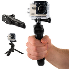 Заредете изображение във визуализатора на галерията – Hand Holder Grip with Tripod Stand for GoPro SJCAM Xiaomi - TopMag
