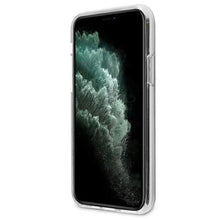 Заредете изображение във визуализатора на галерията – Etui BMW BMHCN61SHTWK iPhone 11 6,1" / Xr transparent hardcase Tricolor Stripes - TopMag
