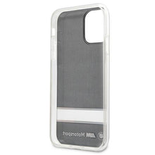 Заредете изображение във визуализатора на галерията – Etui BMW BMHCN61SHTWK iPhone 11 6,1" / Xr transparent hardcase Tricolor Stripes - TopMag

