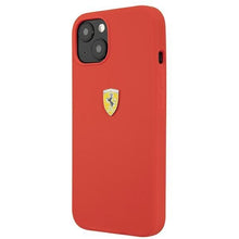 Заредете изображение във визуализатора на галерията – Ferrari FESSIHCP13SRE iPhone 13 mini 5,4" czerwony/red hardcase Silicone - TopMag
