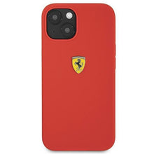 Заредете изображение във визуализатора на галерията – Ferrari FESSIHCP13SRE iPhone 13 mini 5,4" czerwony/red hardcase Silicone - TopMag
