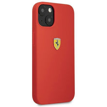 Заредете изображение във визуализатора на галерията – Ferrari FESSIHCP13SRE iPhone 13 mini 5,4" czerwony/red hardcase Silicone - TopMag
