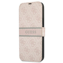 Заредете изображение във визуализатора на галерията – Guess GUBKP13S4GDPI iPhone 13 mini 5,4" różowy/pink book 4G Stripe - TopMag
