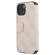 Заредете изображение във визуализатора на галерията – Guess GUBKP13S4GMGPI iPhone 13 mini 5,4" różowy/pink book 4G Big Metal Logo - TopMag
