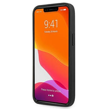 Заредете изображение във визуализатора на галерията – Guess GUHCP13LPSASBGR iPhone 13 Pro / 13 6,1&quot; szary/grey Saffiano Strap - TopMag
