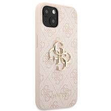 Заредете изображение във визуализатора на галерията – Guess GUHCP13S4GMGPI iPhone 13 mini 5,4" różowy/pink hardcase 4G Big Metal Logo - TopMag
