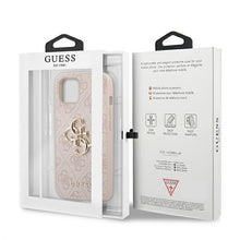Заредете изображение във визуализатора на галерията – Guess GUHCP13S4GMGPI iPhone 13 mini 5,4" różowy/pink hardcase 4G Big Metal Logo - TopMag
