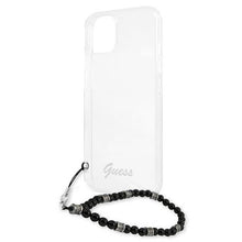 Заредете изображение във визуализатора на галерията – Guess GUHCP13SKPSBK iPhone 13 mini 5,4" Transparent hardcase Black Pearl - TopMag
