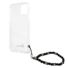 Заредете изображение във визуализатора на галерията – Guess GUHCP13SKPSBK iPhone 13 mini 5,4" Transparent hardcase Black Pearl - TopMag
