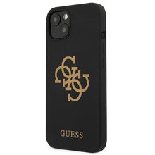 Заредете изображение във визуализатора на галерията – Guess GUHCP13SLS4GGBK iPhone 13 mini 5,4" czarny/black hard case Silicone 4G Logo - TopMag
