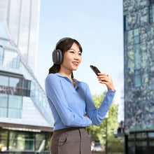 Заредете изображение във визуализатора на галерията – Baseus Bowie H2 ANC wireless on-ear headphones - gray
