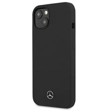 Заредете изображение във визуализатора на галерията – Mercedes MEHCP13SSILBK iPhone 13 mini 5,4" czarny/black hardcase Silicone Line - TopMag
