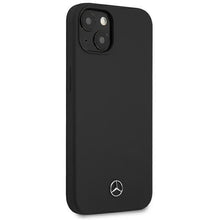 Заредете изображение във визуализатора на галерията – Mercedes MEHCP13SSILBK iPhone 13 mini 5,4" czarny/black hardcase Silicone Line - TopMag
