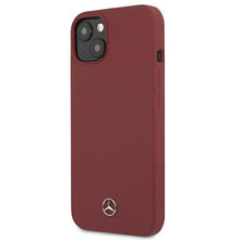 Заредете изображение във визуализатора на галерията – Mercedes MEHCP13SSILRE iPhone 13 mini 5,4" czerwony/red hardcase Silicone Line - TopMag
