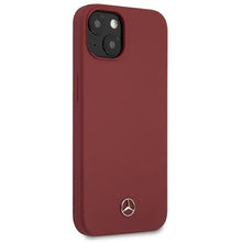 Заредете изображение във визуализатора на галерията – Mercedes MEHCP13SSILRE iPhone 13 mini 5,4" czerwony/red hardcase Silicone Line - TopMag
