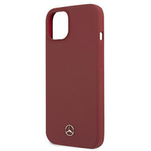 Заредете изображение във визуализатора на галерията – Mercedes MEHCP13SSILRE iPhone 13 mini 5,4" czerwony/red hardcase Silicone Line - TopMag
