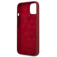 Заредете изображение във визуализатора на галерията – Mercedes MEHCP13SSILRE iPhone 13 mini 5,4" czerwony/red hardcase Silicone Line - TopMag
