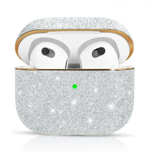 Заредете изображение във визуализатора на галерията – Kingxbar Bling Pods Case Case for AirPods 3 Glitter Cover Earphone Cover Silver - TopMag
