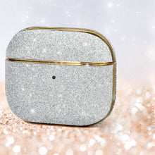 Заредете изображение във визуализатора на галерията – Kingxbar Bling Pods Case Case for AirPods 3 Glitter Cover Earphone Cover Silver - TopMag
