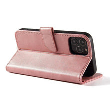 Заредете изображение във визуализатора на галерията – Magnet Case elegant case case cover with a flap and stand function Poco M4 Pro 5G pink - TopMag
