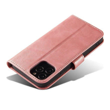 Заредете изображение във визуализатора на галерията – Magnet Case elegant case case cover with a flap and stand function Poco M4 Pro 5G pink - TopMag
