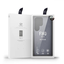 Заредете изображение във визуализатора на галерията – Dux Ducis Fino case Samsung Galaxy S23 Ultra cover with silicone frame gray
