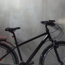 Заредете изображение във визуализатора на галерията – Wozinsky WSBLB1 front and rear USB-C bicycle light set - black
