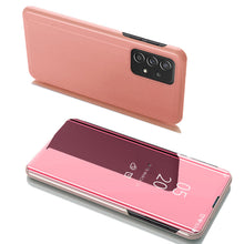 Заредете изображение във визуализатора на галерията – Clear View Case Flip Cover for Samsung Galaxy A53 5G pink - TopMag
