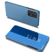 Заредете изображение във визуализатора на галерията – Clear View Case Flip Cover for Samsung Galaxy A53 5G blue - TopMag
