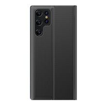 Заредете изображение във визуализатора на галерията – New Sleep Case cover with a stand function for Samsung Galaxy S22 Ultra black - TopMag
