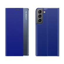 Заредете изображение във визуализатора на галерията – New Sleep Case cover for Samsung Galaxy S22 + (S22 Plus) blue - TopMag
