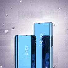 Заредете изображение във визуализатора на галерията – Clear View Case flip cover for Samsung Galaxy S22 Ultra black - TopMag
