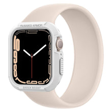 Заредете изображение във визуализатора на галерията – SPIGEN RUGGED ARMOR Apple WATCH 4/5/6/7 / SE (44/45 MM) WHITE - TopMag
