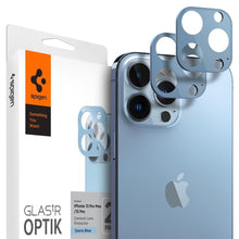 Заредете изображение във визуализатора на галерията – SPIGEN OPTIK.TR CAMERA PROTECTOR 2-PACK IPHONE 13 PRO / 13 PRO MAX SIERRA BLUE COVER - TopMag
