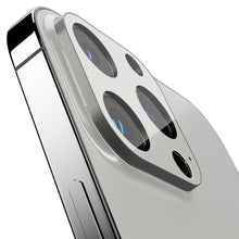 Заредете изображение във визуализатора на галерията – SPIGEN OPTIK.TR CAMERA PROTECTOR 2-PACK IPHONE 13 PRO / 13 PRO MAX SILVER COVER - TopMag
