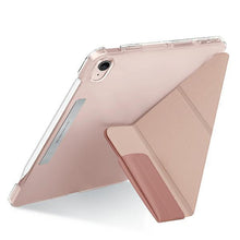Заредете изображение във визуализатора на галерията – UNIQ etui Camden iPad Mini (2021) różowy/peony/pink Antimicrobial - TopMag
