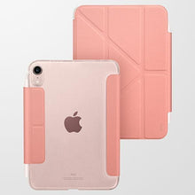 Заредете изображение във визуализатора на галерията – UNIQ etui Camden iPad Mini (2021) różowy/peony/pink Antimicrobial - TopMag
