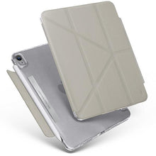 Заредете изображение във визуализатора на галерията – UNIQ etui Camden iPad Mini (2021) szary/fossil grey Antimicrobial - TopMag
