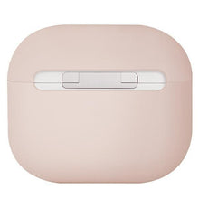 Заредете изображение във визуализатора на галерията – UNIQ etui Lino AirPods 3 gen. Silicone różowy/blush pink - TopMag
