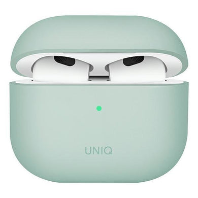 UNIQ etui Lino AirPods 3 gen. Silicone zielony/mint green - TopMag